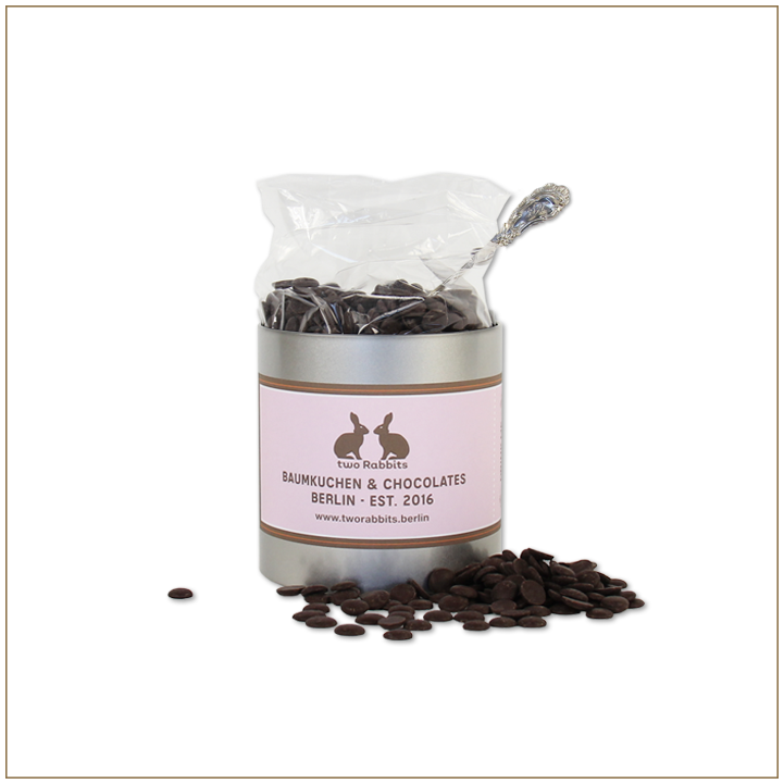 Edel Zartbitter Trink Schokolade - 70% - in der Blechdose - twoRabbits ... Edel Zartbitter Trink Schokolade - 70% - in der Blechdose - twoRabbits ...