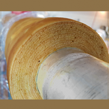 Fine Baumkuchen - tree cake - individually dipped in 38% white chocolate  - 400g - 14.10 oz ring